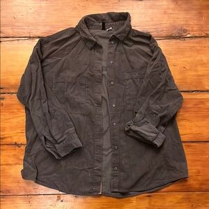 H&M Women's Utility Jacket in Dark Gray
